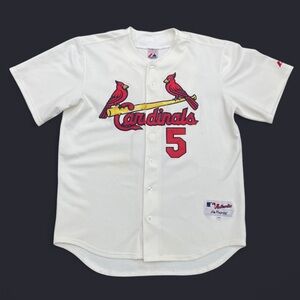 St. Louis Cardinals men’s baseball Jersey size XL majestic , number 5 Pujols